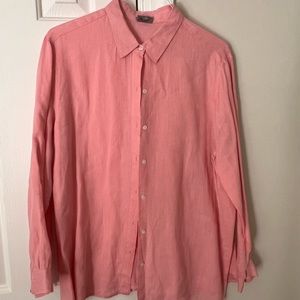 J. Jill Linen button down blouse XL